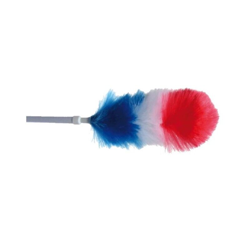 Image de Plumeau magique téléscopique 80-118cm synthétique multicolore