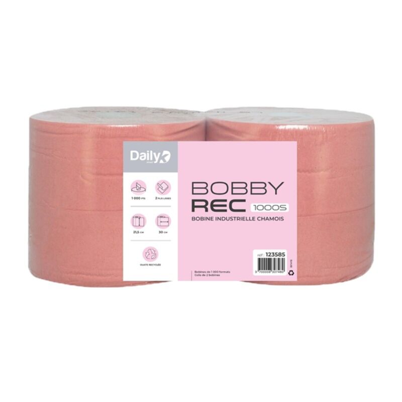 Image de Bobine recyclée chamois BOBBYREC 1000S Dailyk Start - Colis de 2