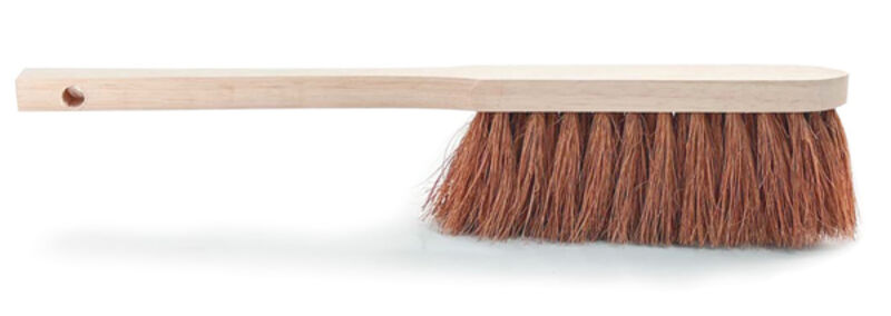 Image de Balayette coco manche long hêtre 46cm