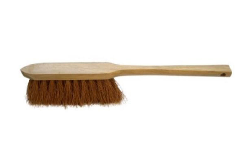 Image de Balayette coco manche long hêtre 46cm