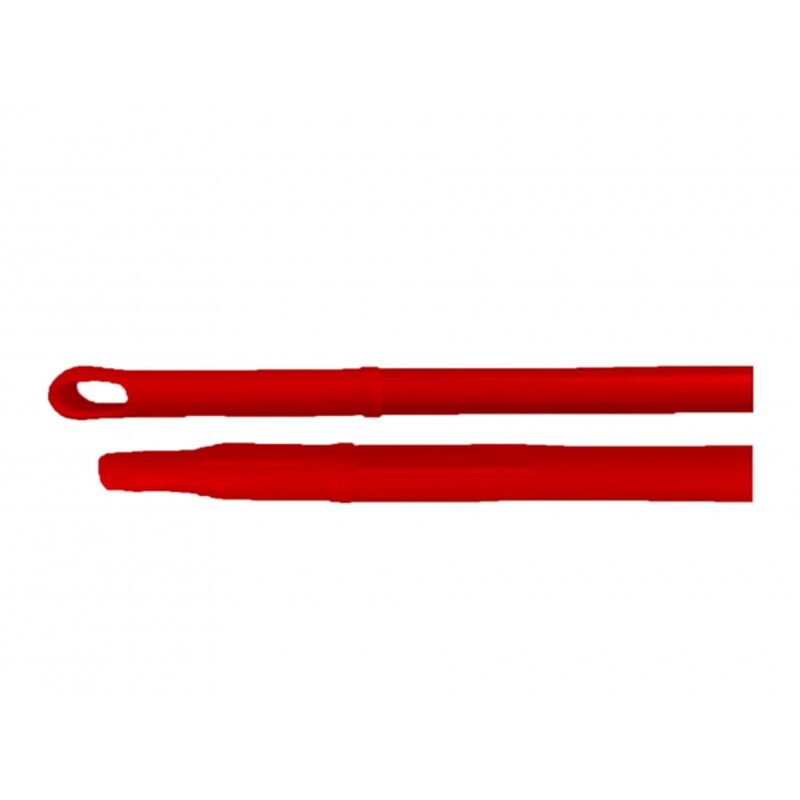 Image de Manche ergo monobloc 140cm Ø32mm / Embout à vis / Gamme alimentaire