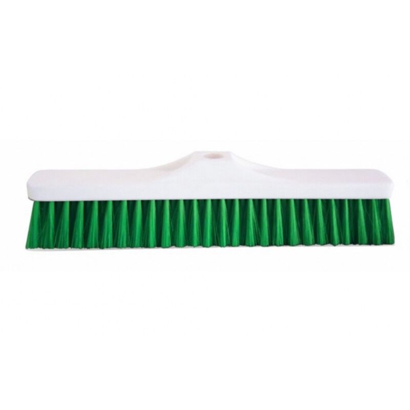 Image de Balai polyester souple / Monture PP 38cm douille à vis