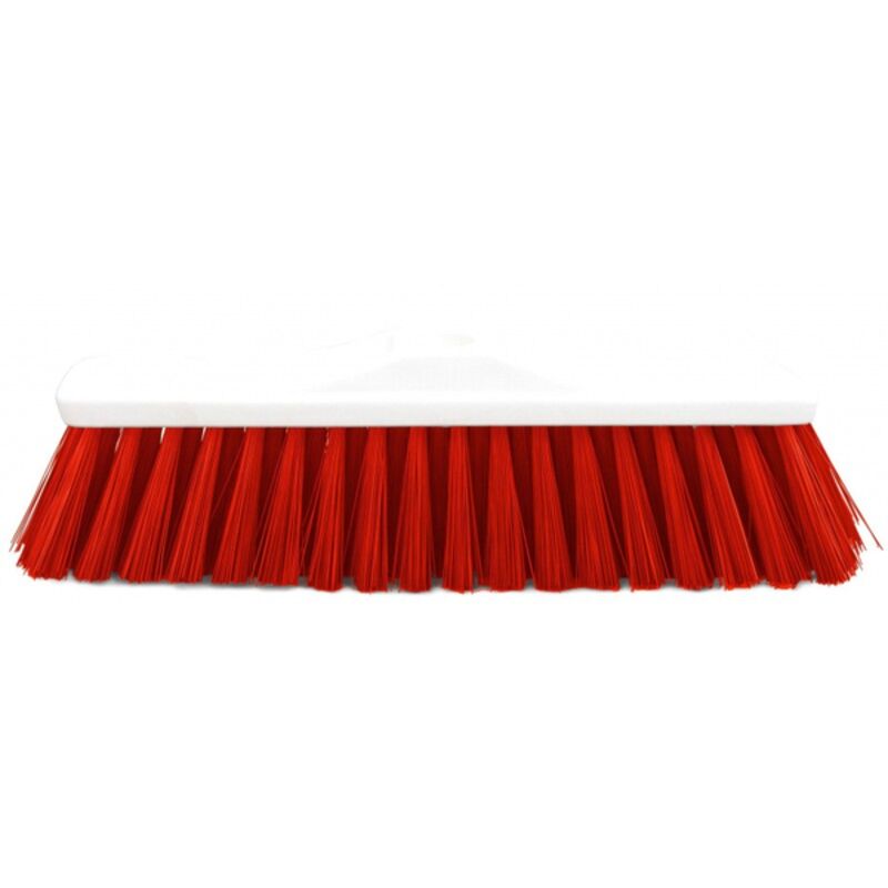 Image de Balai droit 29cm polyester mi-dur monture PP douille à vis
