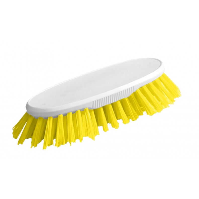 Image de Brosse à main 21cm polyester mi-dur monture PP Gamme alimentaire