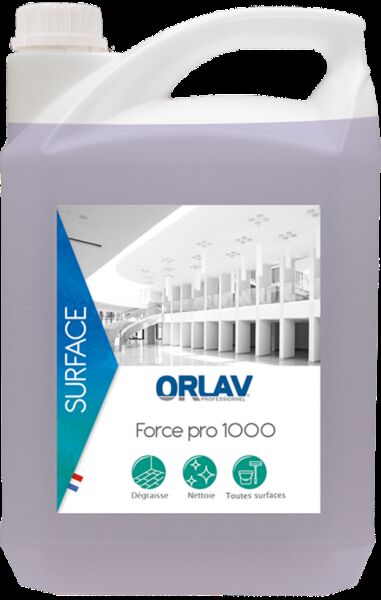 Image de FORCE PRO 1000 Super dégraissant ORLAV - 0083 - Bidon 5L
