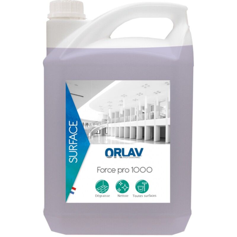 Image de FORCE PRO 1000 Super dégraissant ORLAV - 0083 - Bidon 5L