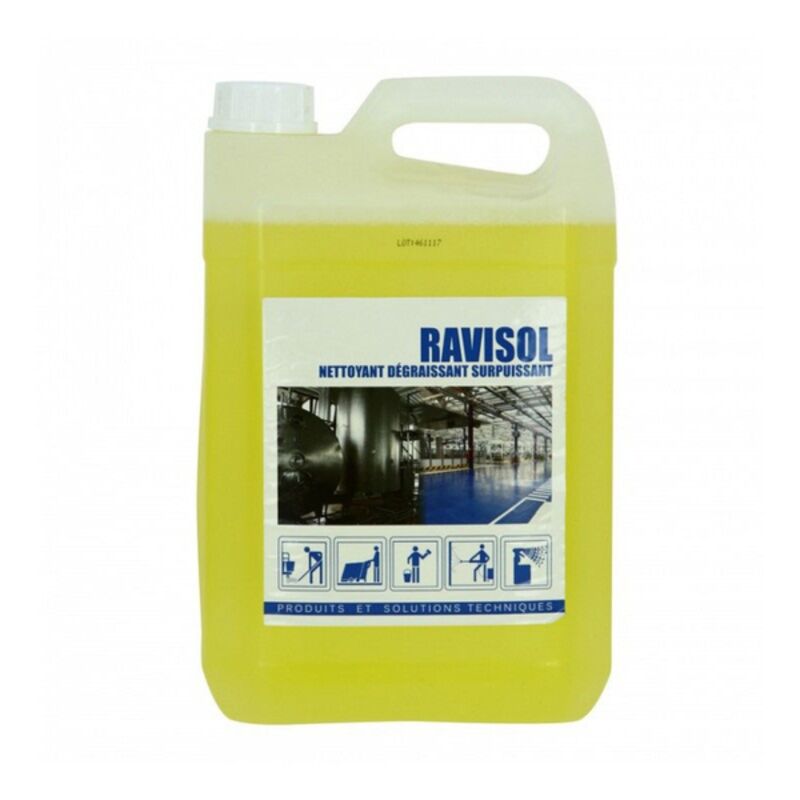 Image de Dégraissant surpuissant sols industriels RAVISOL - Bidon 5L