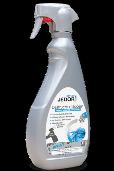 Image de Destructeur d'odeurs à base d'huiles JEDOR - 0283 - Spray 500ml