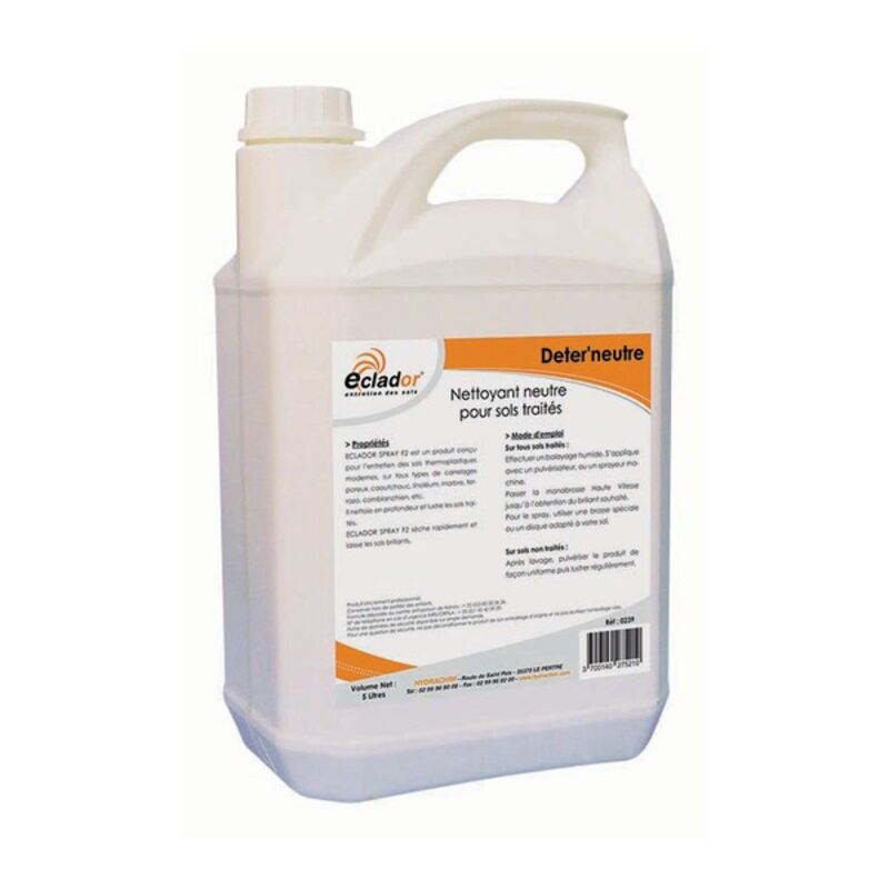 Image de DETER'NEUTRE Détergent neutre manuel ou autolaveuse -0233- Bidon 5L