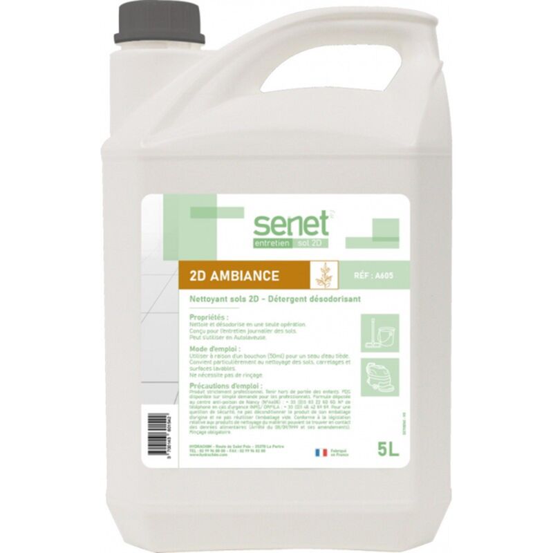 Image de Détergent surodorant SENET 2D -605- Bidon 5L