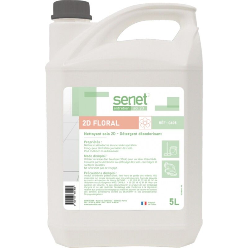 Image de Détergent surodorant SENET 2D -605- Bidon 5L