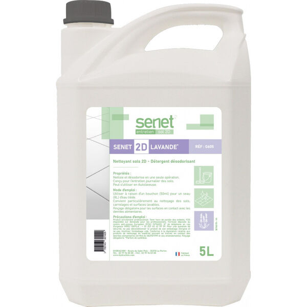 Image de Détergent surodorant SENET 2D -605- Bidon 5L