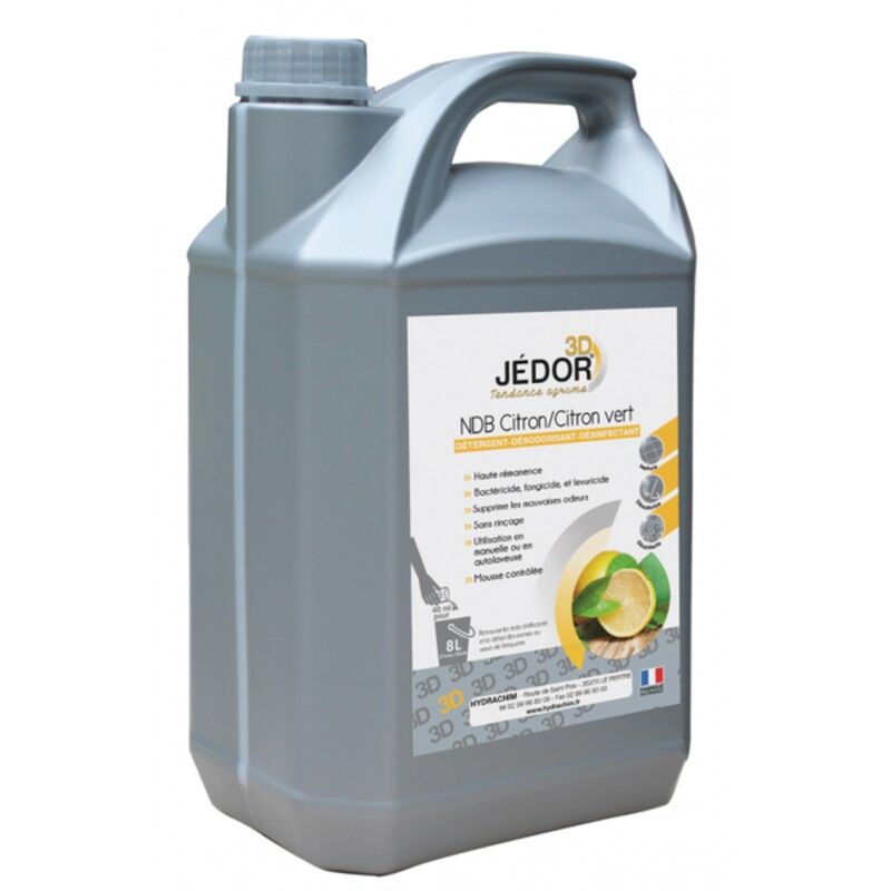 Image de JEDOR 3D Détergent Surodorant Désinfectant virucide - Bidon 5L