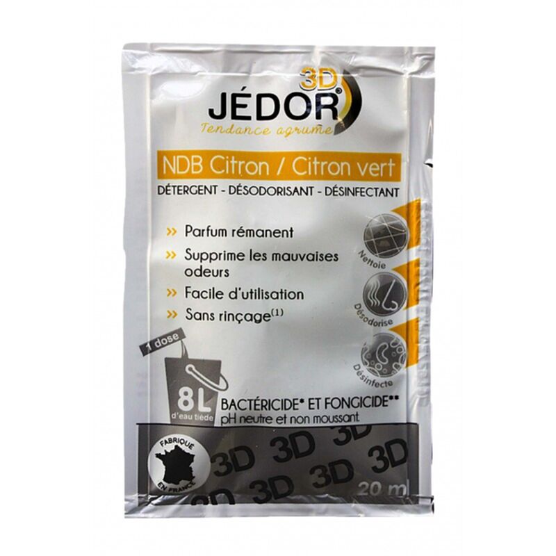 Image de Dosettes 20ml détergent surodorant bactéricides 3D-JEDORD-Ct de 250