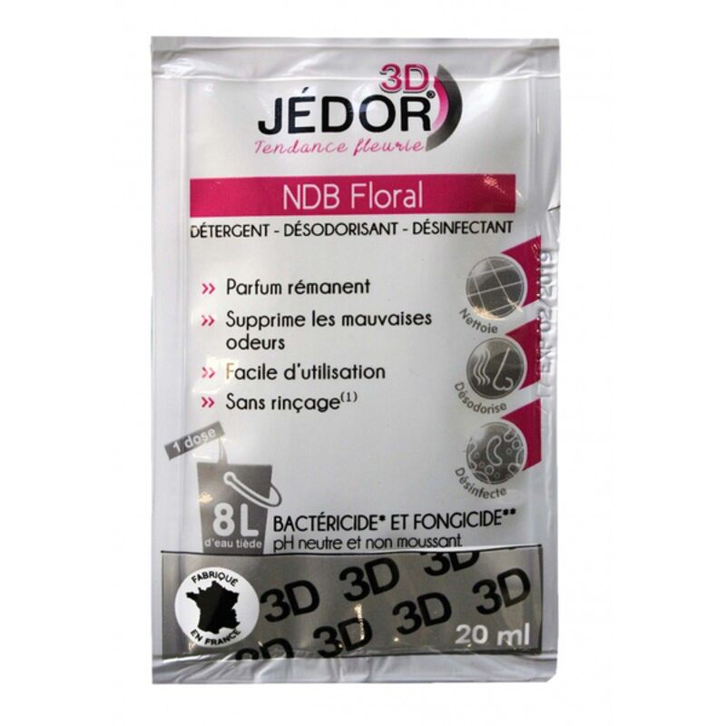 Image de Dosettes 20ml détergent surodorant bactéricides 3D-JEDORD-Ct de 250