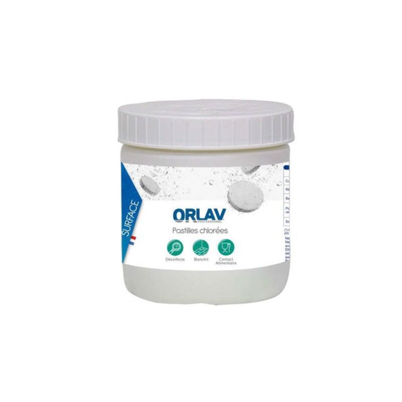 Image de Javel en pastilles chlorées - Boîte de 150 (500g)