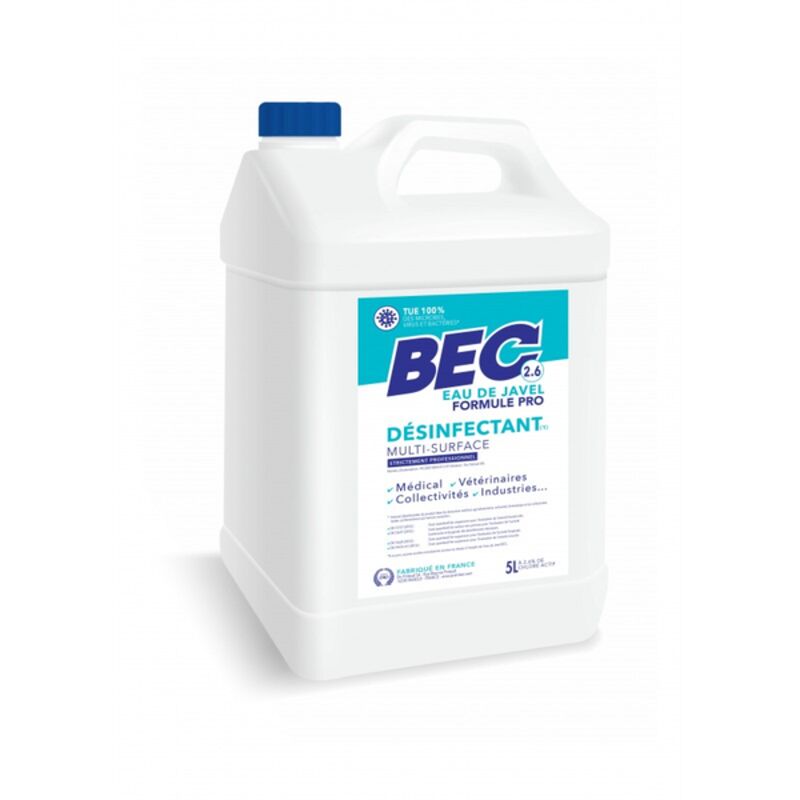 Image de Javel liquide 2,6% - Bidon 5L