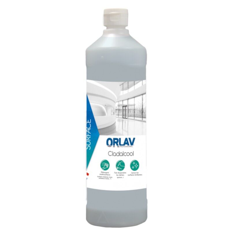 Image de CLADALCOOL Nettoyant multi surfaces alcool - 6001 - Bidon de 1L