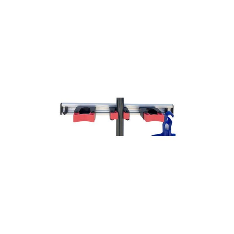 Image de Support mural 50cm à fixer avec 3 anneaux (2 à manche et 1 à pelle)