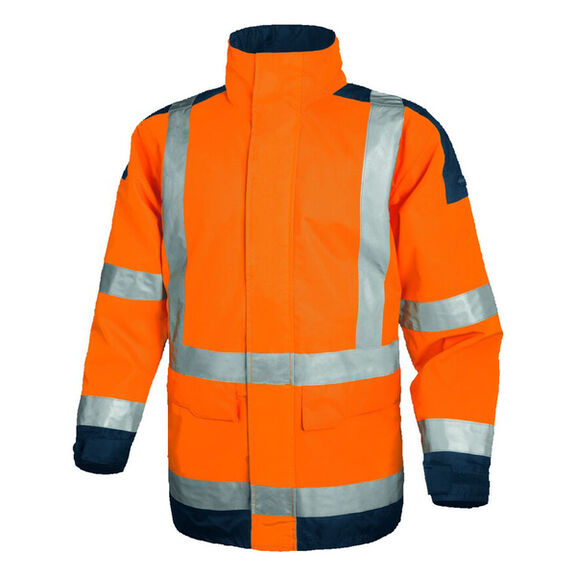 Image de Parka chaude de pluie haute visiblité (Jaune ou Orange SàXXXL)