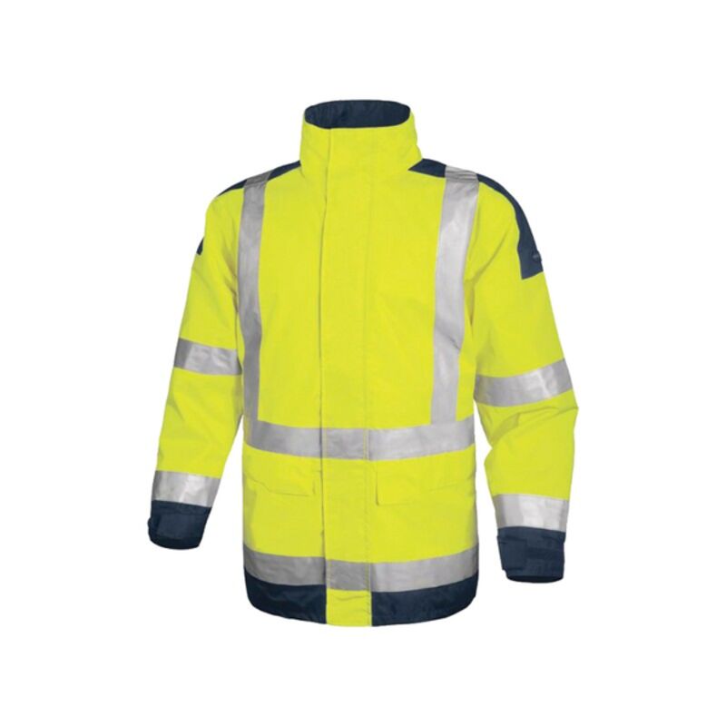 Image de Parka chaude de pluie haute visiblité (Jaune ou Orange SàXXXL)