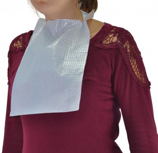 Image de Bavoir jetable enfant 24X27 - Ct de 1000