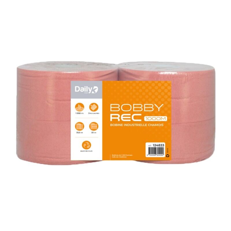 Image de Bobine recyclée chamois BOBBYREC 1000M Dailyk Start - Lot de 2