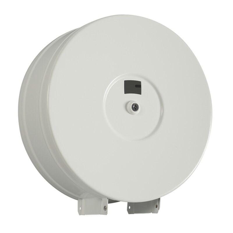 Image de Distributeur PH maxi jumbo 400M métal laqué blanc à clé BLANKA