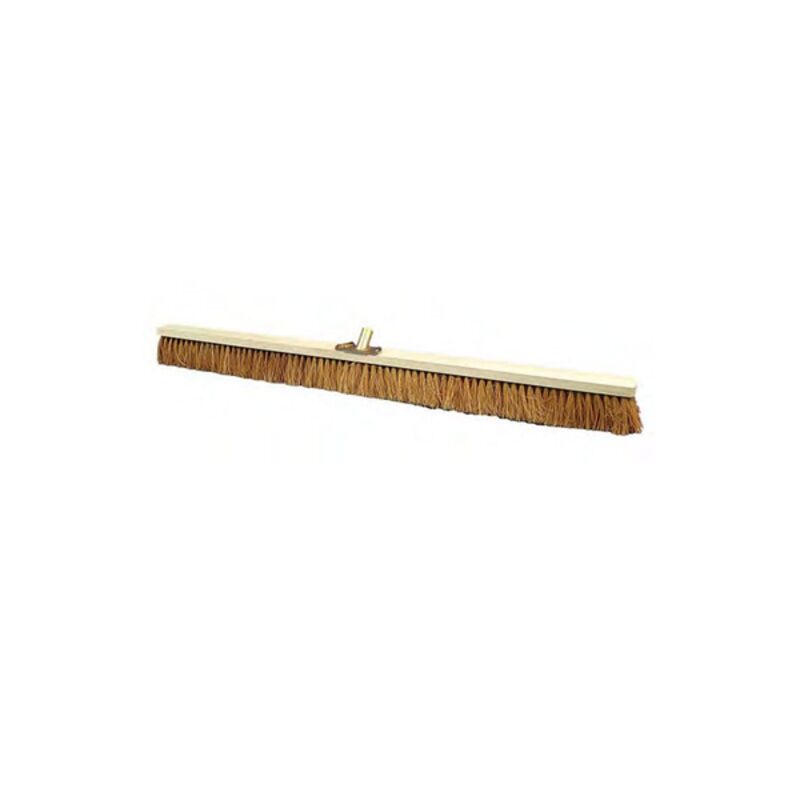 Image de Balai coco pro monture bois douille métal inclinée L 120cm