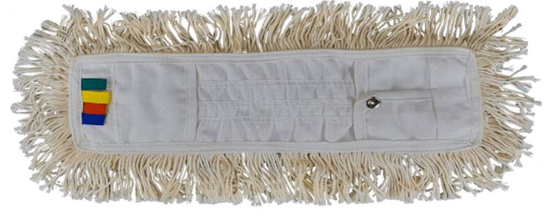 Image de Frange coton à poche 60cm pour support à plat