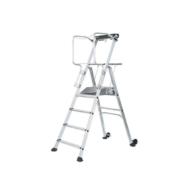 Image de Plate-forme de travail individuelle roulante 4 marches