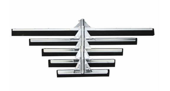 Image de Raclette sol industrielle mousse noire 75cm