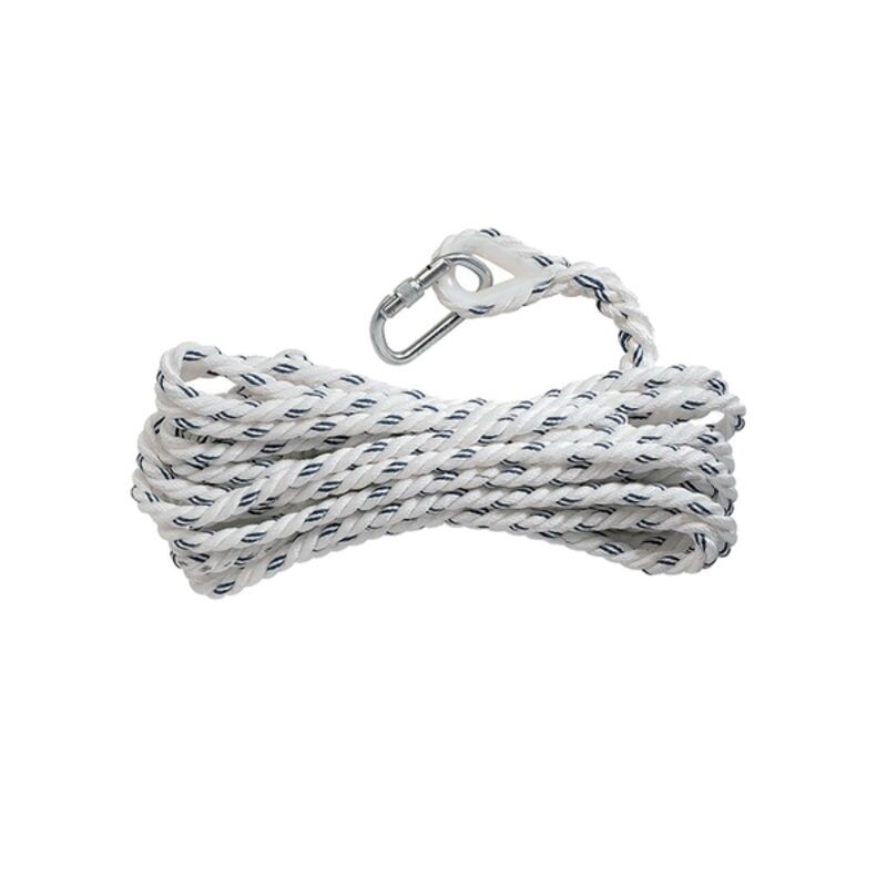 Image de Corde Ø14mm pour antichute coulissant + Mousqueton AM002 10m