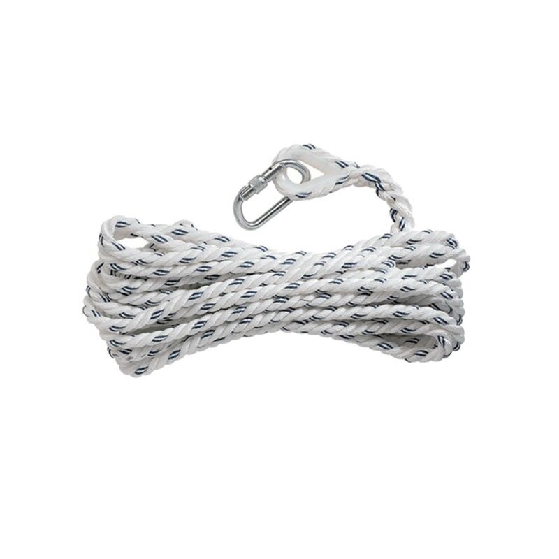 Image de Corde Ø14mm pour antichute coulissant + Mousqueton AM002 10m