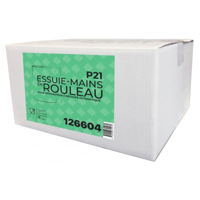 Image de Essuie-mains blanc 150m AUTOCOUP P21 - Ct 6 rlx