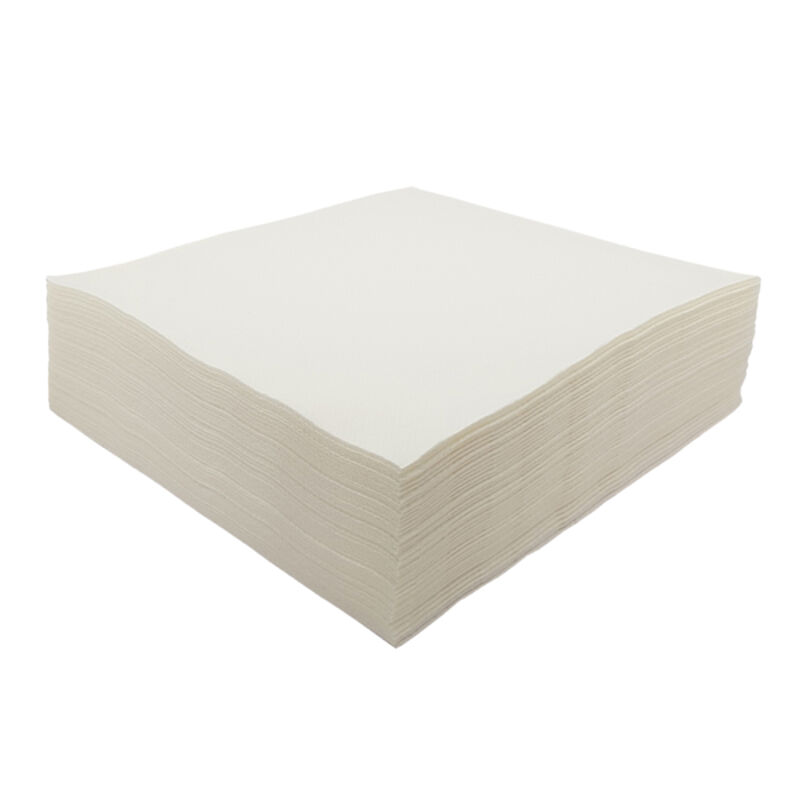 Image de Serviette 40x40cm blanche Airlaid - (16x50) - Colis de 800