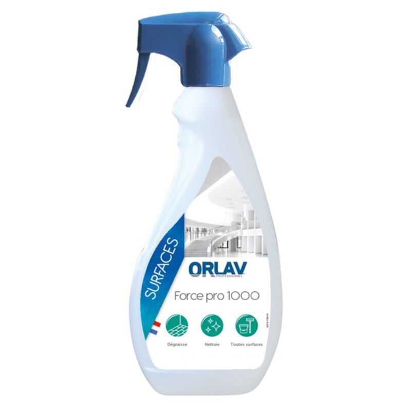 Image de FORCE PRO 1000 Super dégraissant ORLAV - 0083 - Spray 750ml