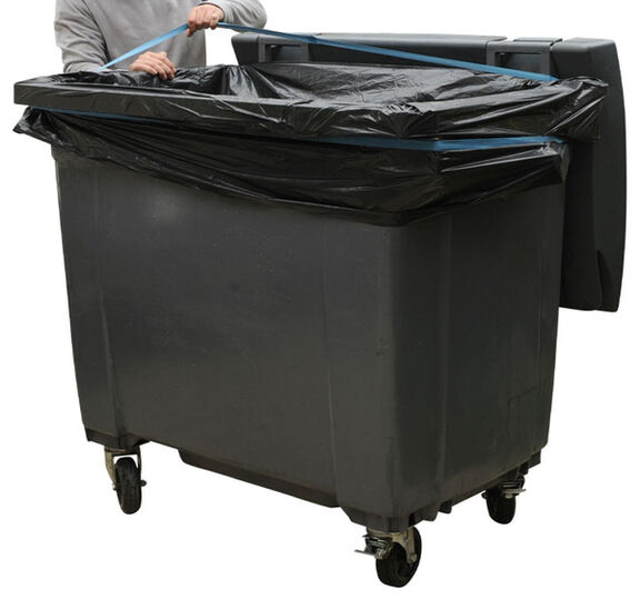 Image de Sangle bleue pour container de 500L à 660L (1000X22X2mm)