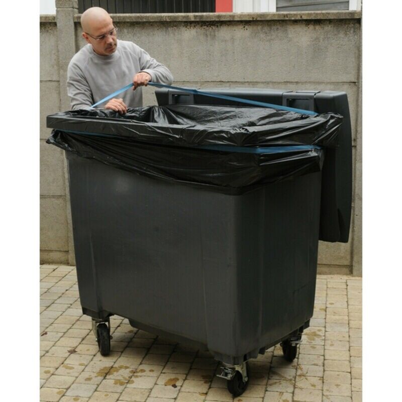 Image de Sangle bleue pour container de 500L à 660L (1000X22X2mm)
