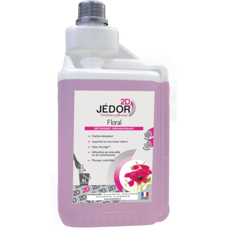 Image de JEDOR 2D Détergent surodorant - Bidon doseur 1L