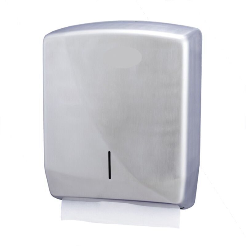 Image de Distributeur essuie-mains pliés INOX Brossé