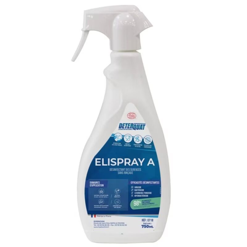 Image de Détergent désinfectant alimentaire écocert DETERQUAT AL-Spray 750ml