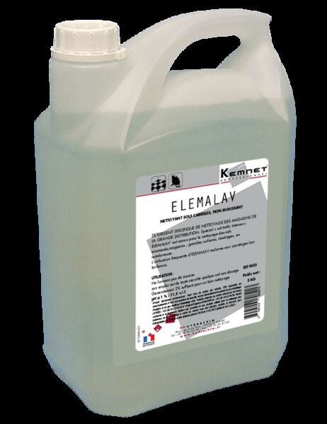 Image de ELEMALAV - 050 - Détergent non moussant Kemnet Pro - Bidon 5L