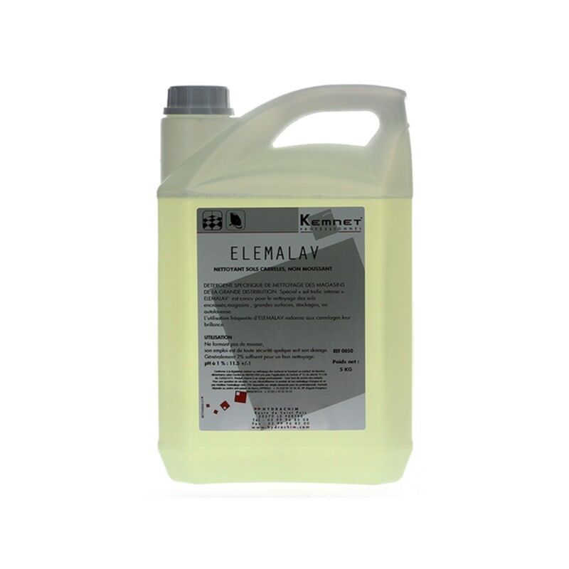 Image de ELEMALAV - 050 - Détergent non moussant Kemnet Pro - Bidon 5L