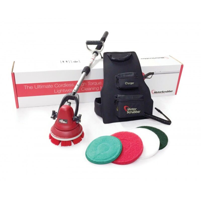 Image de Mini Monobrosse à batterie M3M avec accessoires MOTORSCRUBBER MS2000