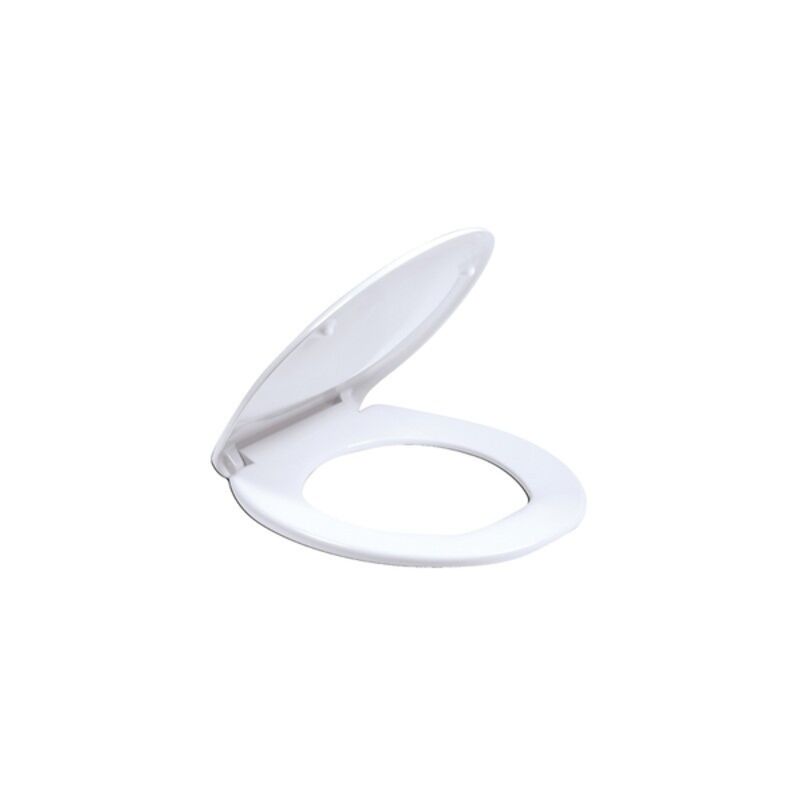 Image de Abattant WC Thermodur Premium Blanc avec charnières inox