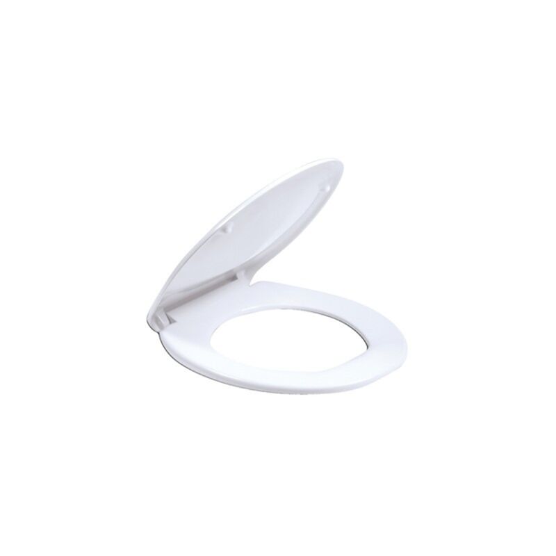 Image de Abattant WC Thermodur Premium Blanc avec charnières inox