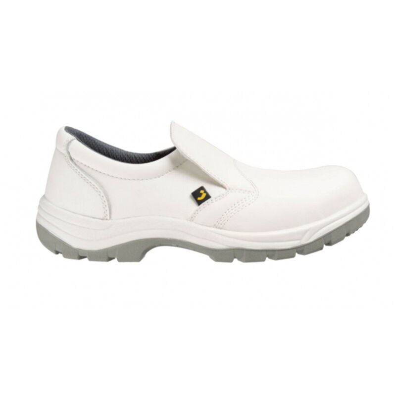 Image de Mocassins blancs cuir X0500 Agro-alimentaire (35à47)