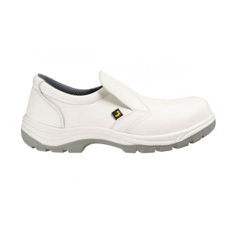 Image de Mocassins blancs cuir X0500 Agro-alimentaire (35à47)