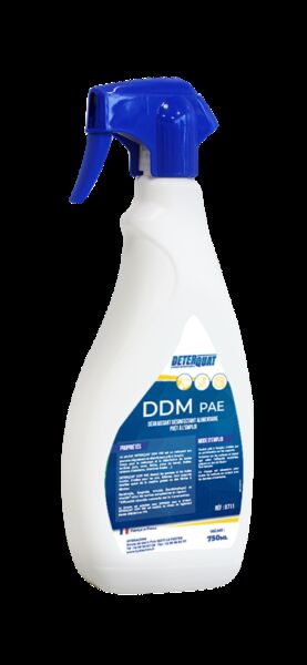 Image de Super dégraissant désinfectant PAE DETERQUAT DDM 711 - Spray 750ml